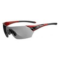 tifosi podium metallic red smoke glasses