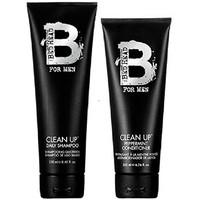 Tigi Bed Head B For Men Clean Up Daily Shampoo 250ml & Clean Up Daily Peppermint Conditioner 200ml