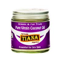 tiana organic coconut moisturiser for dry skin 100ml
