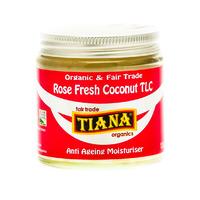 tiana rose fresh coconut anti age moisturiser 100ml