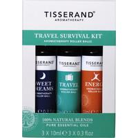 tisserand travel survival kit 3 x 10ml