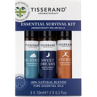 tisserand survival kit 3 x 10ml