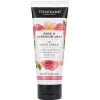 tisserand rose geranium leaf hand cream 75ml