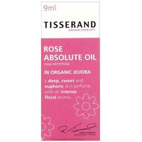 Tisserand Rose Absolute Oil in Organic Jojoba Skin Perfume 9ml