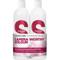 tigi s factor true lasting colour shampoo and conditioner tween duo 2  ...