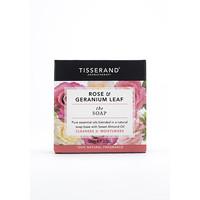 tisserand rose geranium leaf soap