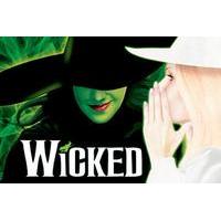 tickets to wicked and a meal for two