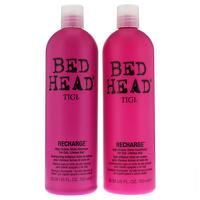 tigi bed head recharge tween set high octane shine shampoo 750ml and c ...