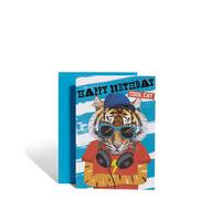 Tiger Birthday Card