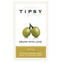 Tipsy Rectangular Sticker