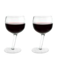 Tipsy Wine Glasses - 2 Pack