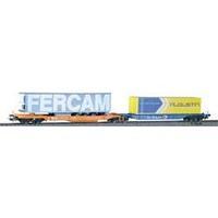 tillig h0 501228 tillig 501228 h0 db fercam traileraugustin container  ...