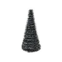 Tinsel 49cm Decorative Festive Christmas Tree With Snow Tips