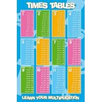 Times Table Maths Maxi Poster