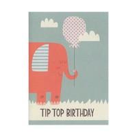 Tip Top Birthday Card