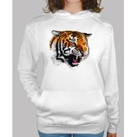 tiger sweatshirt model