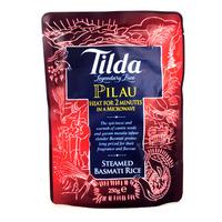 tilda steamed pilau basmati rice