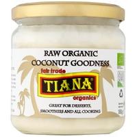 tiana organic raw coconut goodness 350g