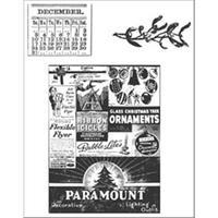 Tim Holtz Cling Rubber Stamp Set 232259