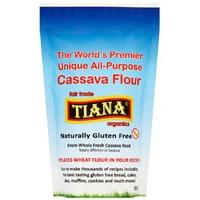 tiana fair trade all purpose gluten free cassava flour 500g