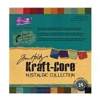 Tim Holtz KraftCore Nostalgic Collection 24 pack 12 x 12in by Coredinations