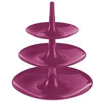 Tiered Cupcake Stand Aubergine