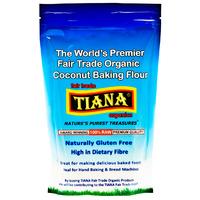 tiana organic fair trade coconut flour 500g