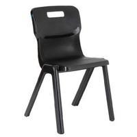 Titan Charcoal Size 2 One Piece School Chair KF72157