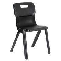 Titan Charcoal Size 3 One Piece School Chair KF72162