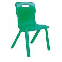 Titan Green Size 5 One Piece School Chair KF72171