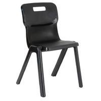 Titan Charcoal Size 5 One Piece School Chair KF72172