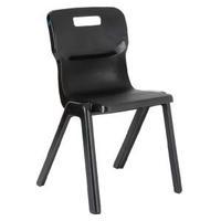 Titan Charcoal Size 6 One Piece School Chair KF72177