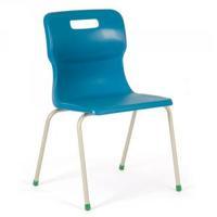 Titan Blue Size 6 School Chair With 4 Legs KF72195