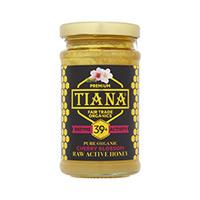 tiana organic cherry blossom active honey 250ml