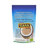 tiana organic crystallised coconut nectar 250gr