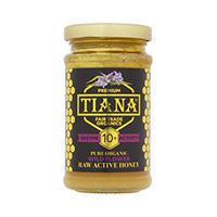 Tiana Organic Raw Active Honey - Wildflower, 250ml, Wild Flower