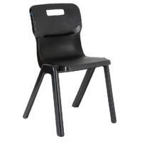 Titan 310mm Charcoal 1 Piece Chair Pack of 10 KF838707