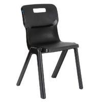 Titan 380mm Pack of 30 charcoal 1 Piece Chair KF838741