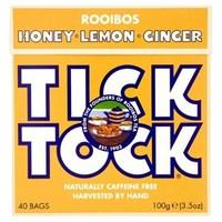 Tick Tock - Honey, Lemon &amp; Ginger Tea 40 Bags