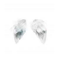 tilda feather angel wings white