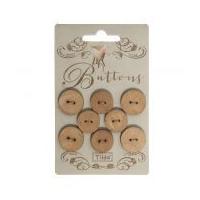 Tilda Round Rustic Buttons