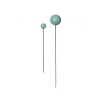 Tilda Painting Flowers Decorative Ball Pins Turquoise