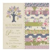 tilda autumn tree mini patterned paper pad