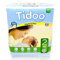 Tidoo Night and Day Nappies - Mini Size 2 (3-6kg)