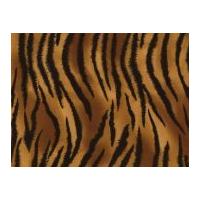 timeless treasures tiger poplin quilting fabric ginger