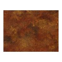 Timeless Treasures Shimmer Texture Metallic Poplin Quilting Fabric Rust