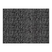 Timeless Treasures Zuzu Grid Geo Poplin Quilting Fabric Black