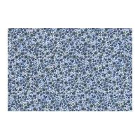 Timeless Treasures Small Flowers with Dots Poplin Quilting Fabric