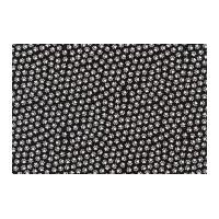 timeless treasures mini pawprints poplin quilting fabric black