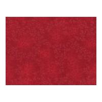 Timeless Treasures Willow Tonal Leaf Poplin Quilting Fabric Cherry